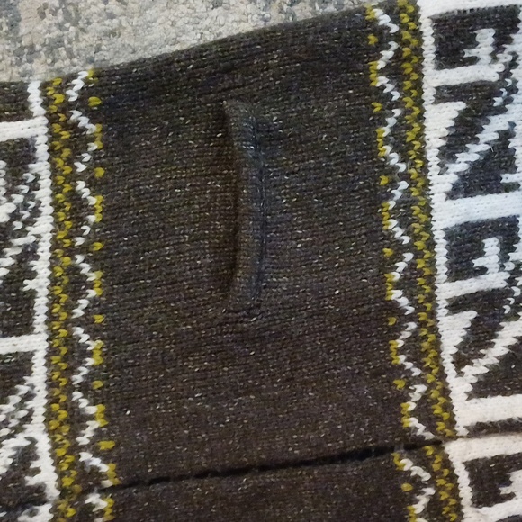 🔥🔥🔥PRESS oversized rollneck open knit wool blend cardigan S/P - Picture 13 of 16